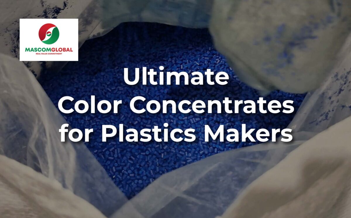 Ultimate Color Concentrates for Plastics Makers