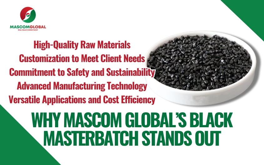 Why Mascom Global’s Black Masterbatch Stands Out