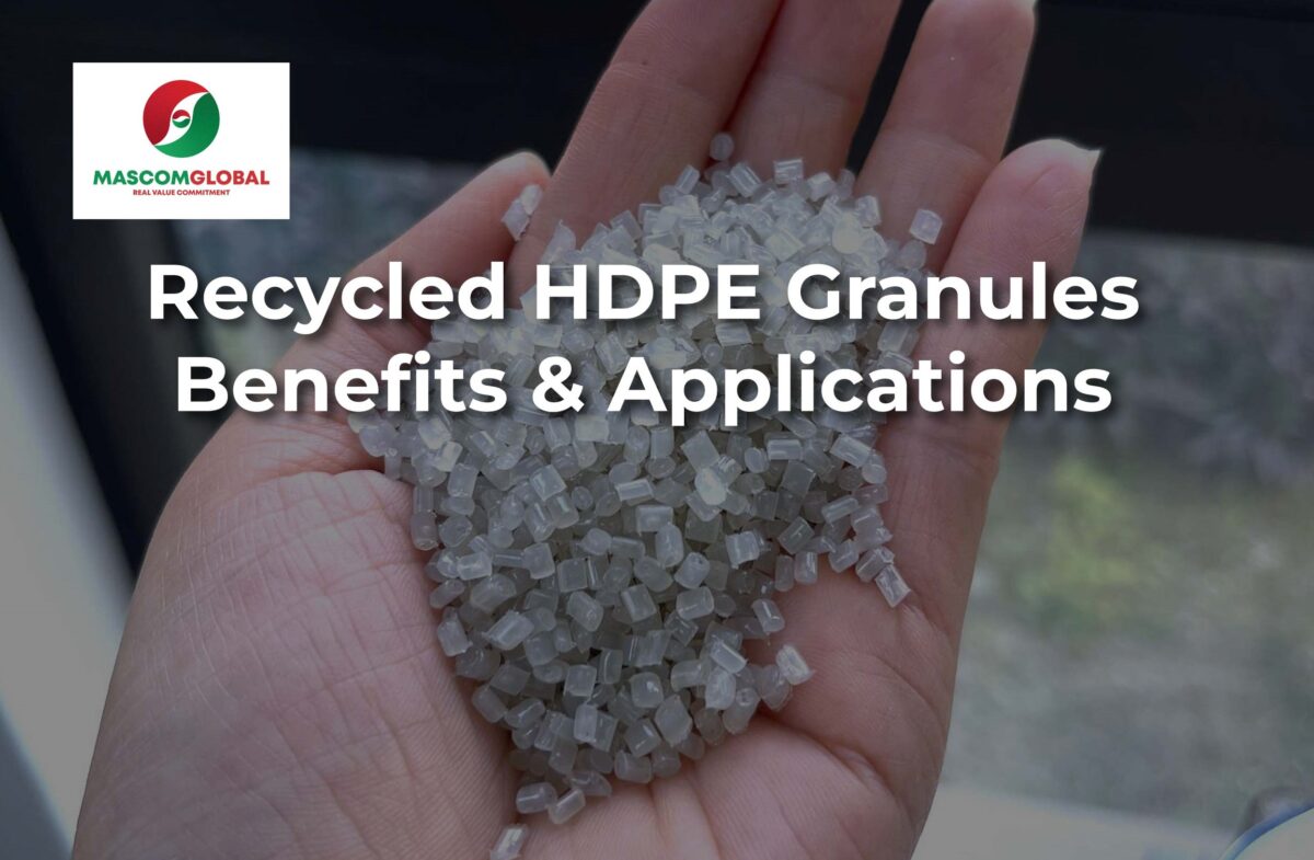 Recycled HDPE Granules: What They Are, Benefits, and Key Applications