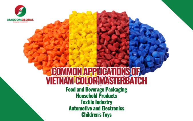 Common Applications of Vietnam Color Masterbatch