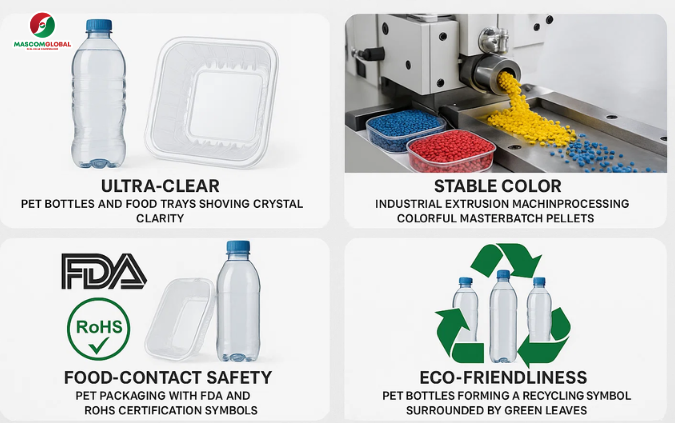Key Advantages of Transparent PET Masterbatch Vietnam