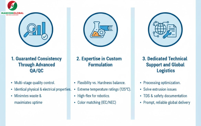 The Mascom Global Advantage in Cable Materials 