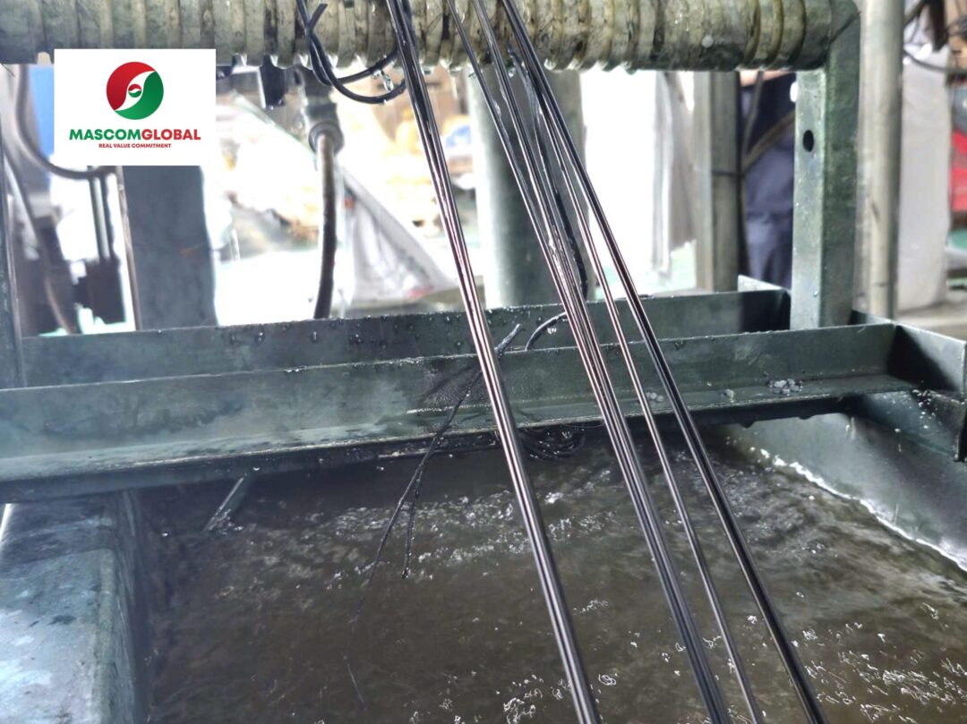 Black PP Masterbatch Production Process at Mascom Global 